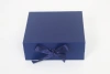 Z225# Single folding gift box, creative gift packaging box, ribbon style magnetic folding box Specification image